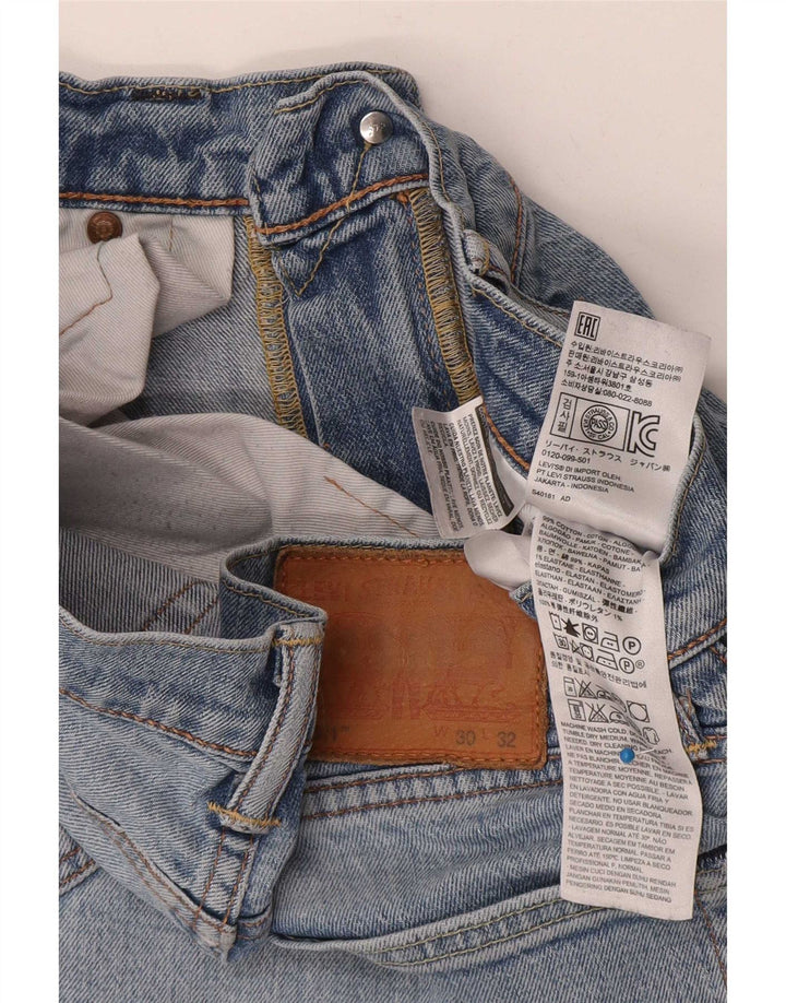 Levi's Masculino 511 Slim Jeans W30 L32 Azul Algodão