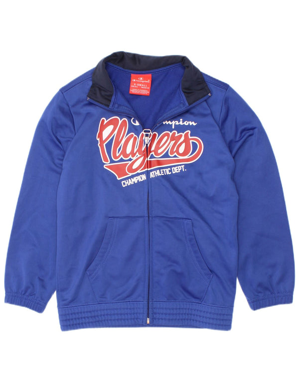 Jaqueta Champion Boys Players Graphic Treino Top 5-6 Anos XS Azul