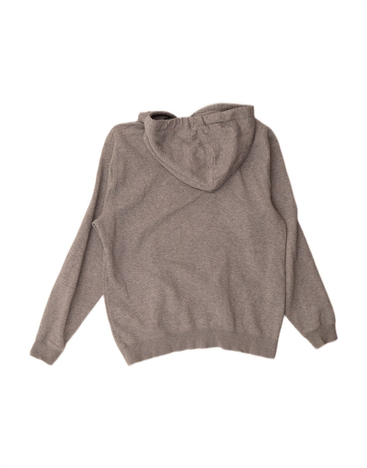 Suéter masculino com capuz gráfico JACK WILLS algodão cinza médio
