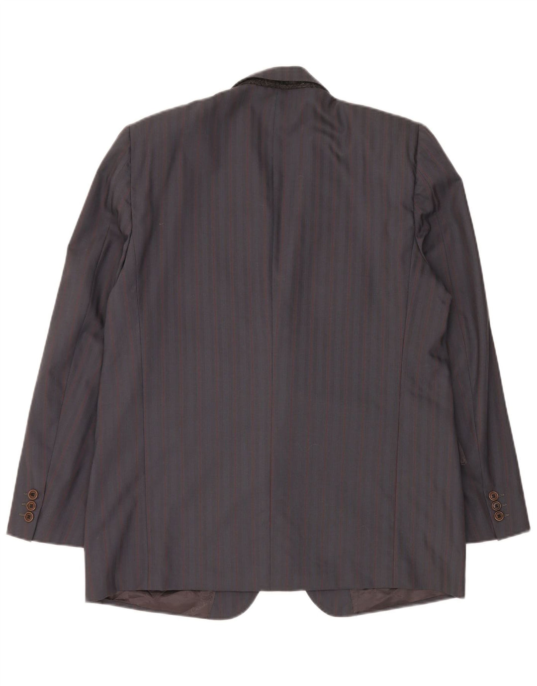 Jaqueta blazer masculina Pierre Cardin com 2 botões IT 54 2XL cinza listrada