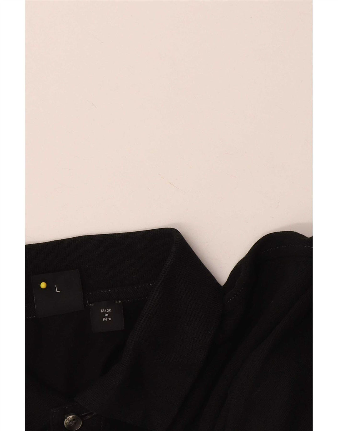 Camisa polo masculina Hugo Boss grande preta