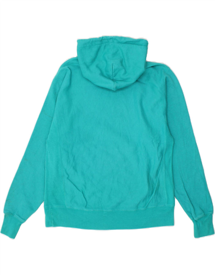 CHAMPION Mens Hoodie Jumper Medium Blue Cotton Vintage Champion and Second-Hand Champion from Messina Hembry 