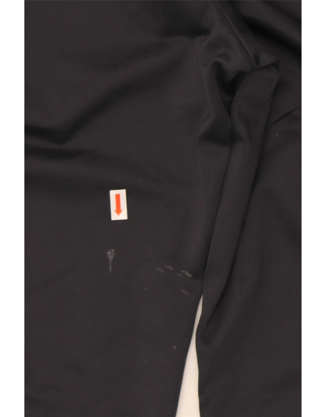 Calça de treino masculina Kappa médio preto colorblock poliéster