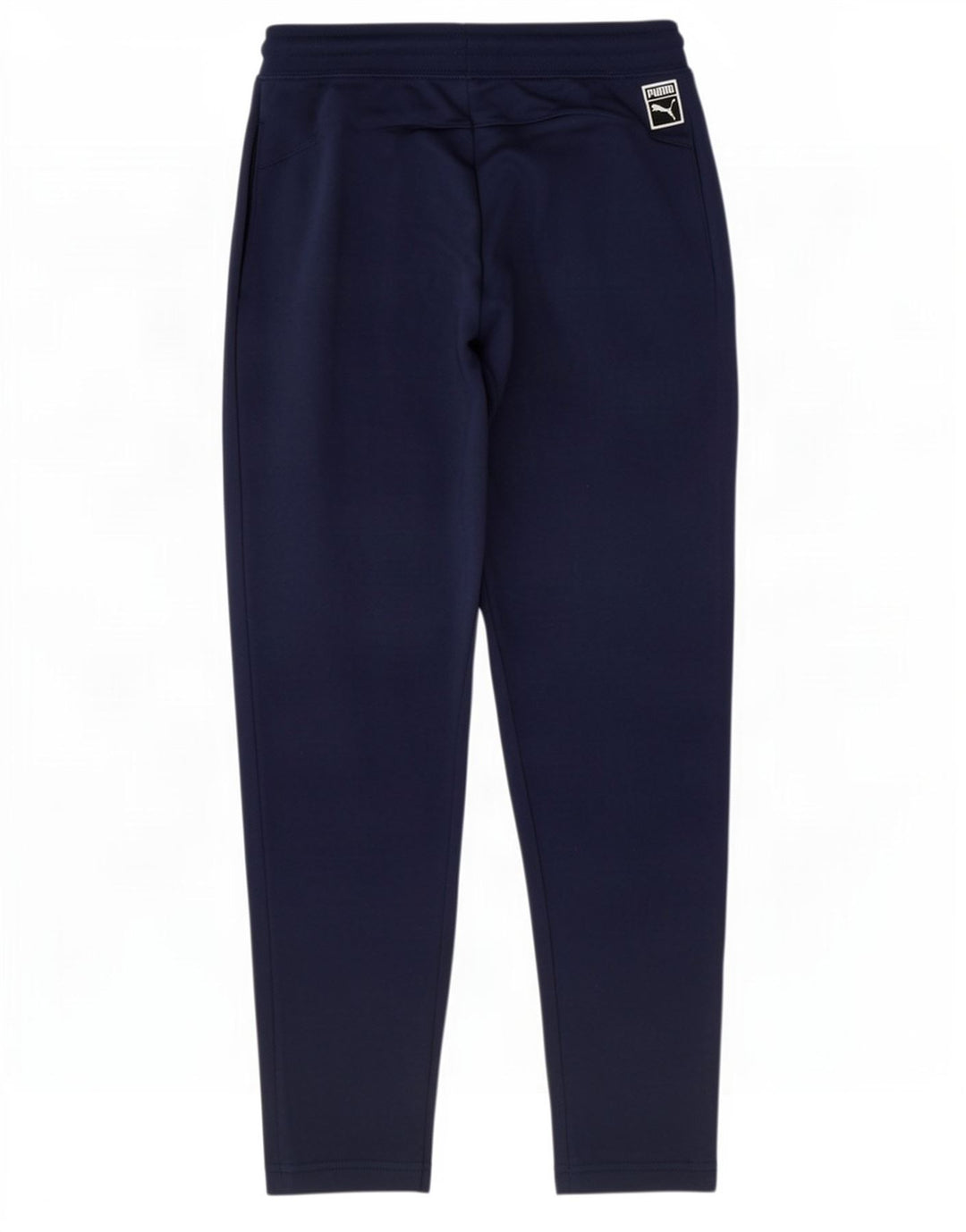 Calça de treino masculina Puma pequena azul marinho algodão