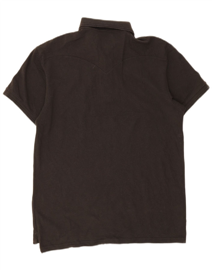 Camisa polo masculina LEVI'S Classic Fit preta média