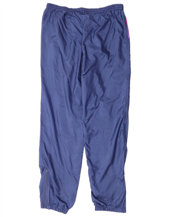 Calça de treino masculina ADIDAS Joggers grande azul marinho Colourblock Nylon