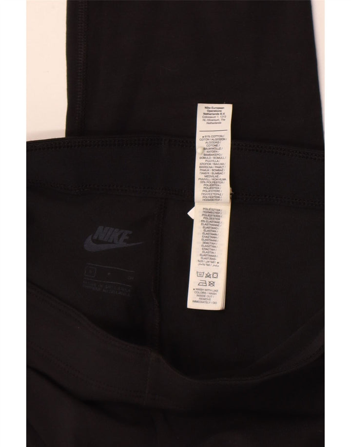 Leggings Nike Feminino UK 8 Pequeno Algodão Preto