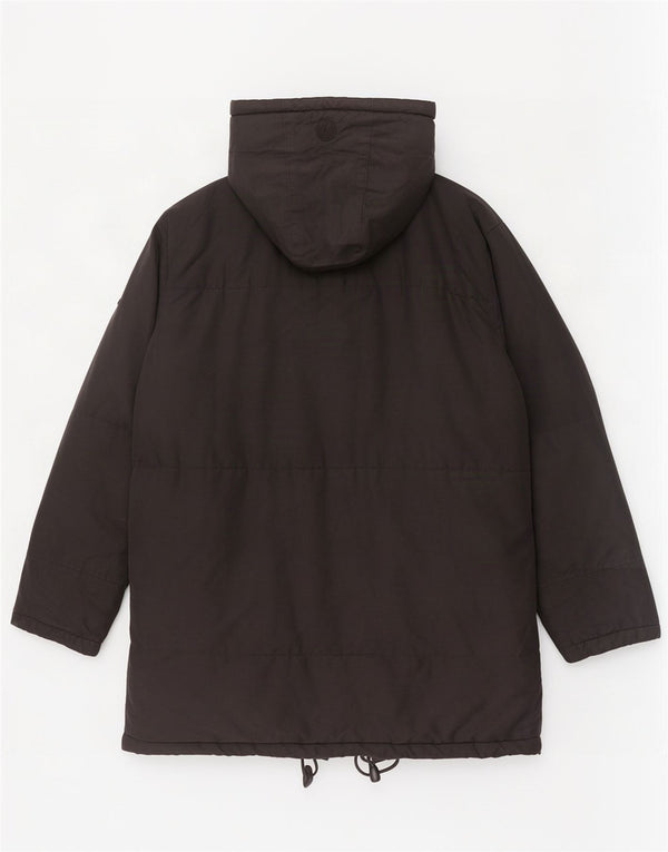Jaqueta Parka Asics Masculina com Capuz UK 40 Grande Preto