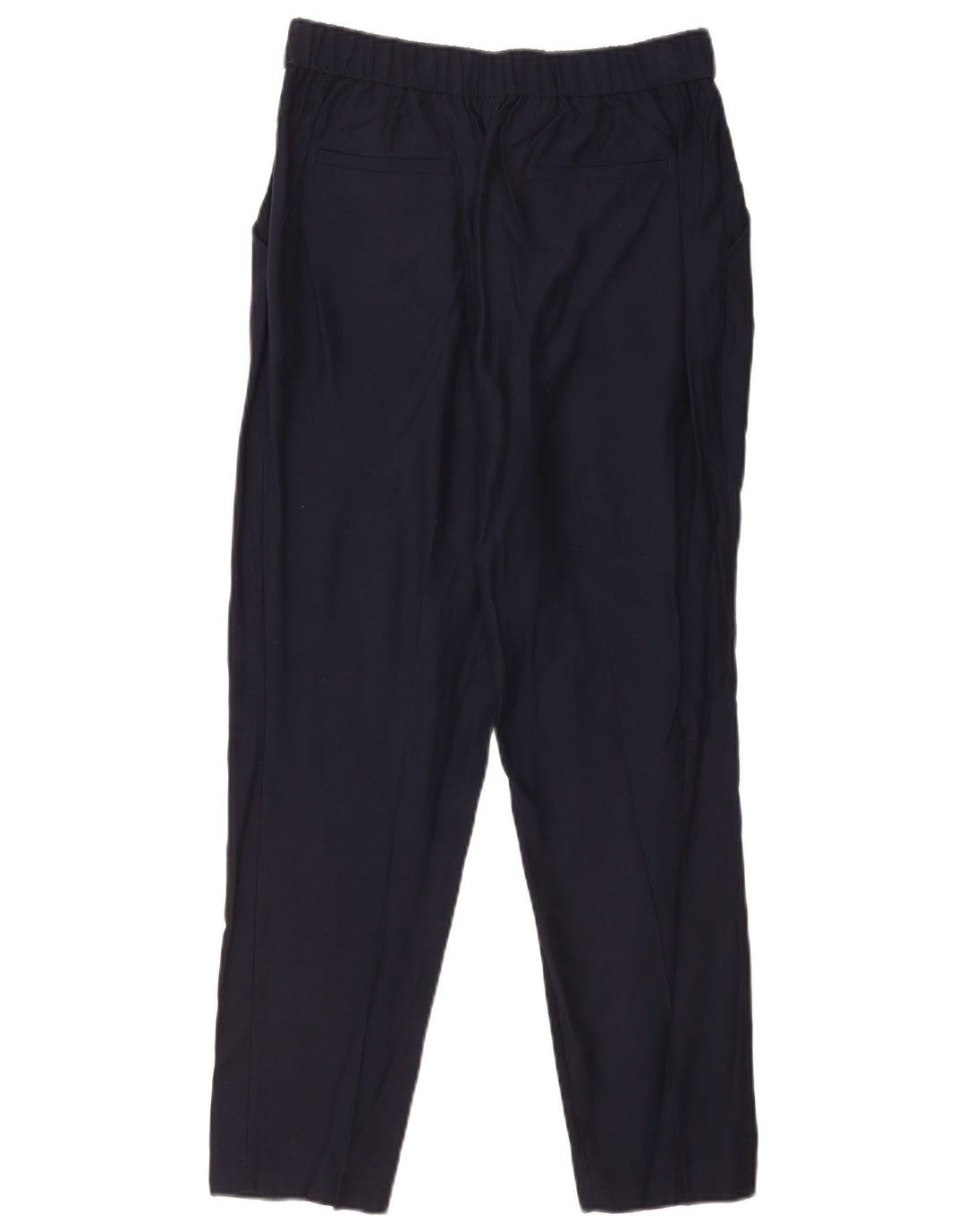 Calça Chino Reta Feminina Massimo Dutti EU 40 Médio W30 L29 Azul Marinho