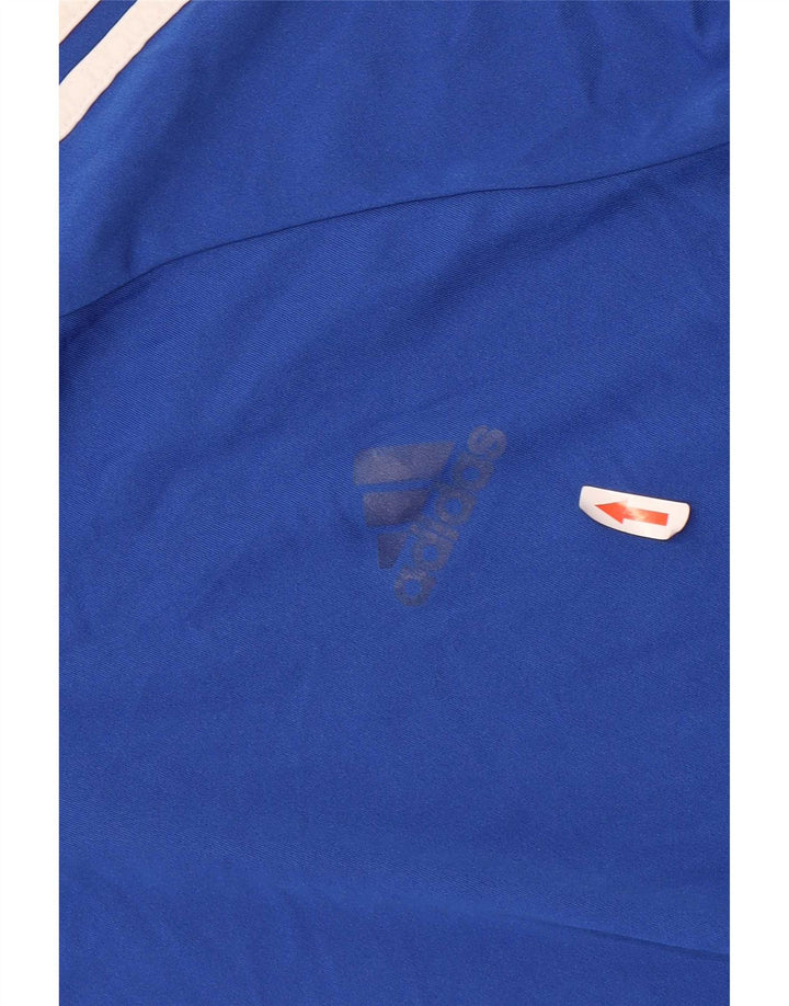 Adidas Mens Aeroready Camiseta Top Grande Azul Poliéster