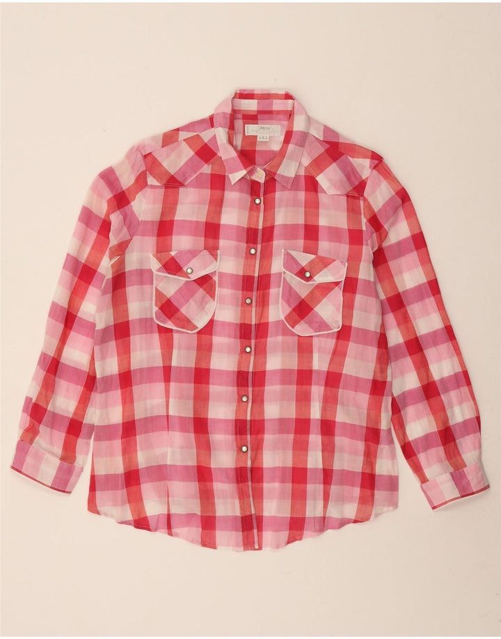 Camisa feminina MARLBORO CLASSICS IT 50 XL rosa xadrez
