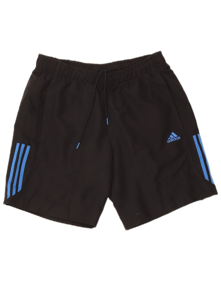 Adidas Mens Climalite Sport Shorts Grande Poliéster Preto
