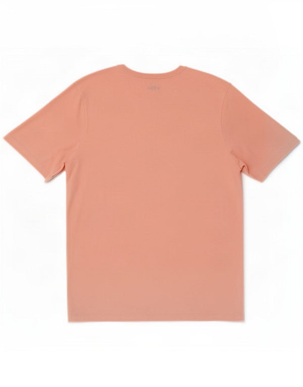 Camiseta feminina Hugo Boss UK 14 grande rosa