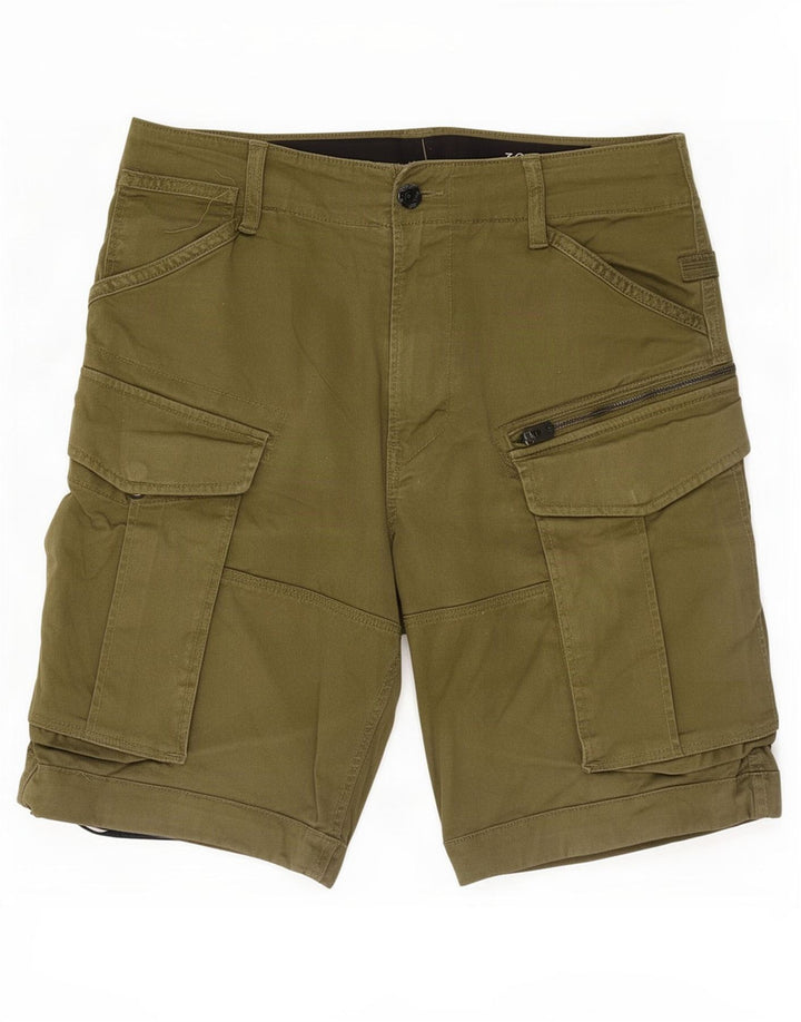 Shorts cargo masculino G-Star médio W30 cáqui