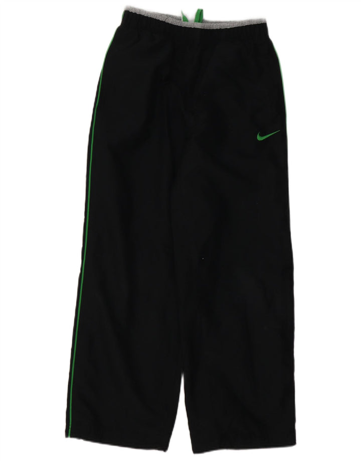 Calça de treino Nike Boys Graphic 10-11 anos médio preto poliéster