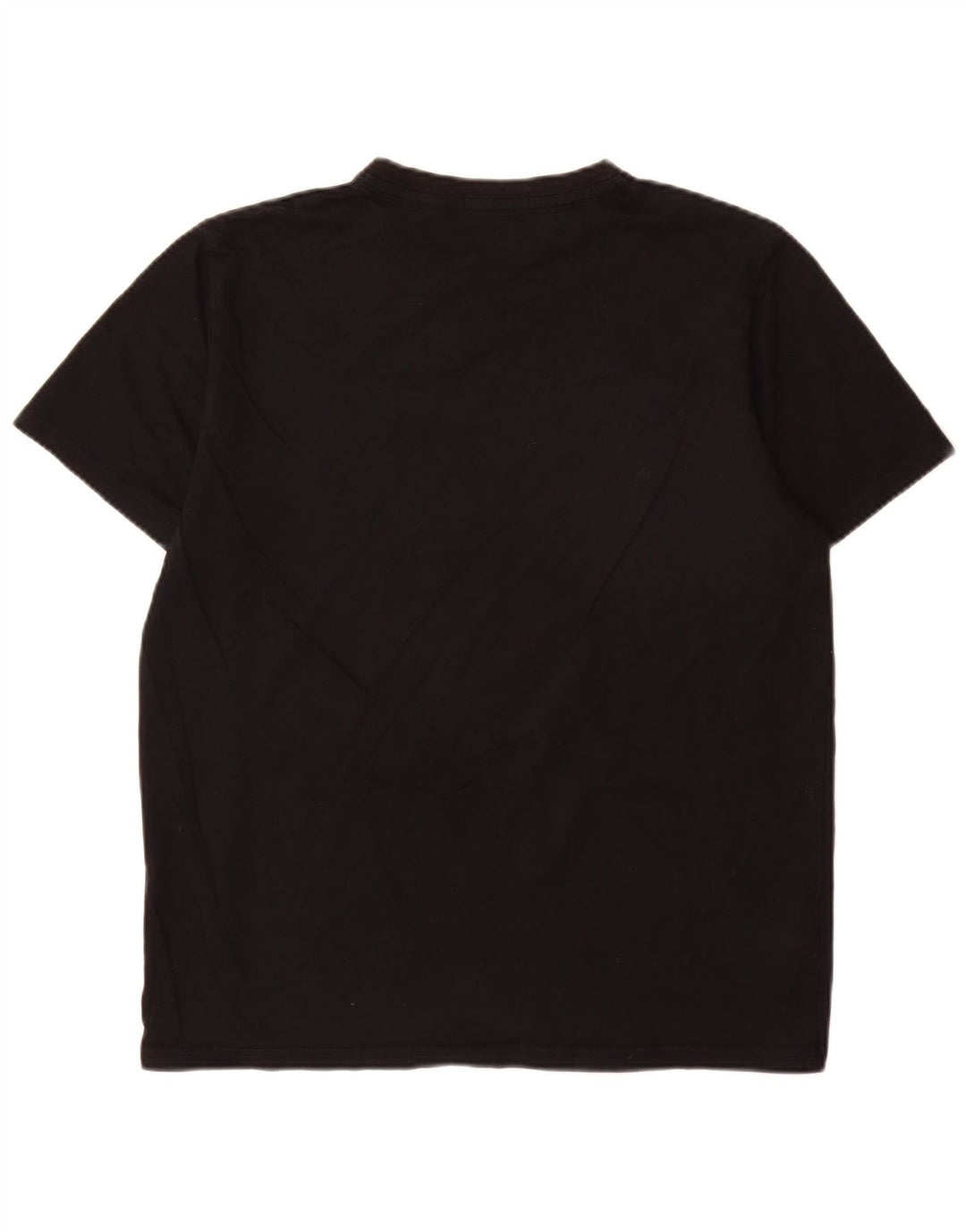 Camiseta masculina Fred Perry grande algodão preto