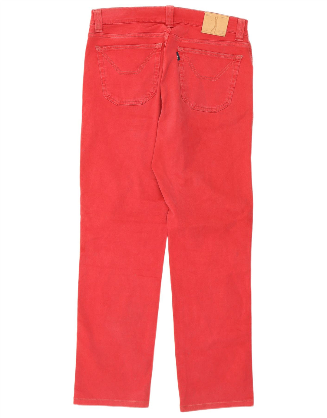 Jeans retos masculinos Jeckerson W33 L30 algodão vermelho