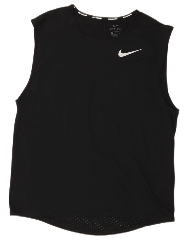 Colete Nike Masculino Dri Fit Top Médio Poliéster Preto