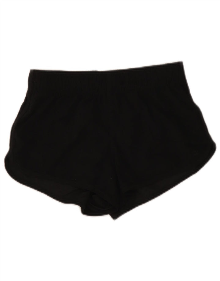Shorts esportivos femininos Billabong US 6 poliéster preto médio