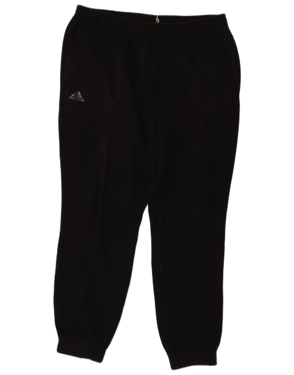 Adidas Mens Graphic Tracksuit Trousers Joggers XL Black Cotton