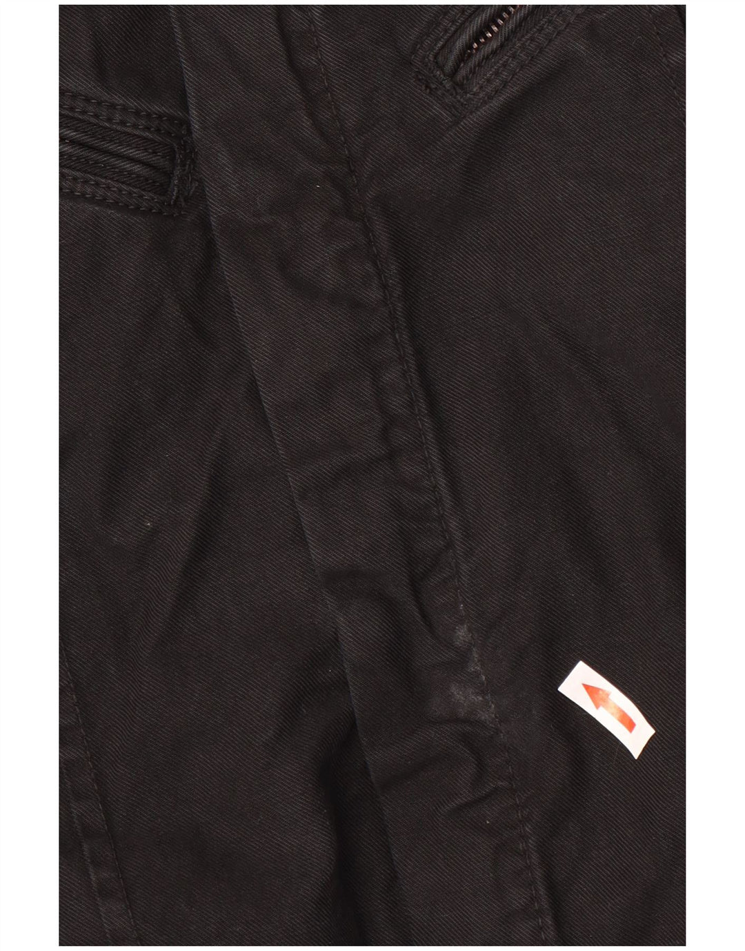Jaqueta jeans masculina ENERGIE UK 38 algodão preto médio