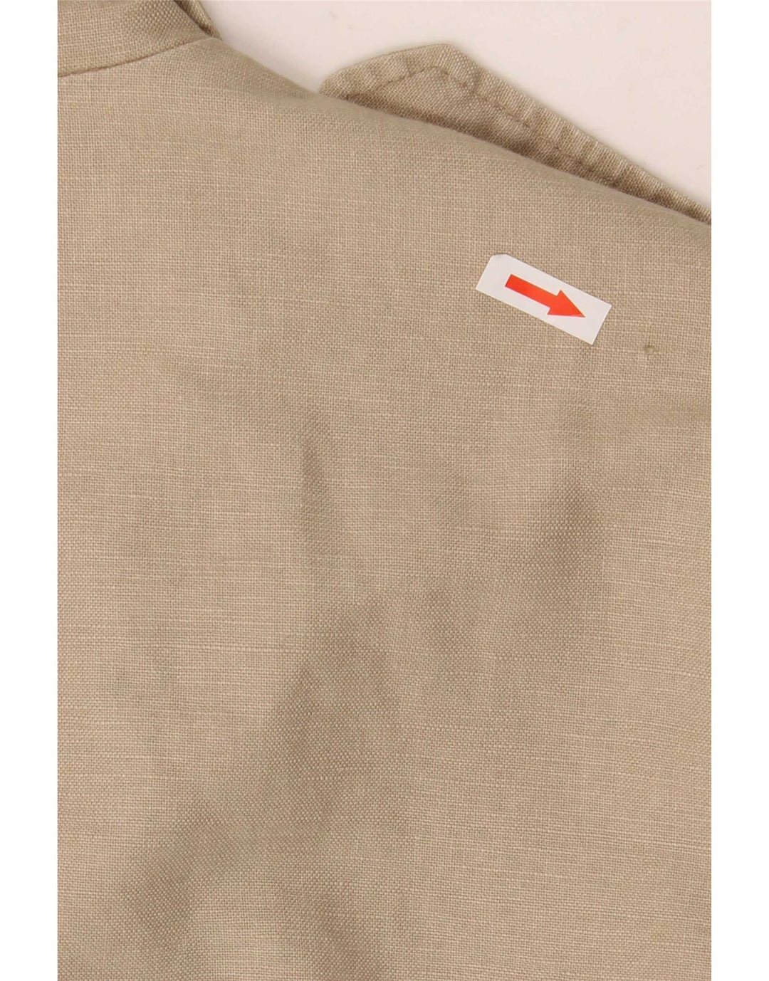 Jaqueta militar masculina Jan Paulsen EU 54 2XL linho bege