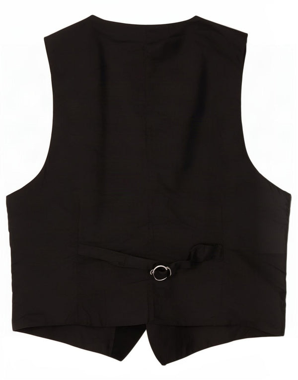 Colete masculino de camurça C&A XL couro preto