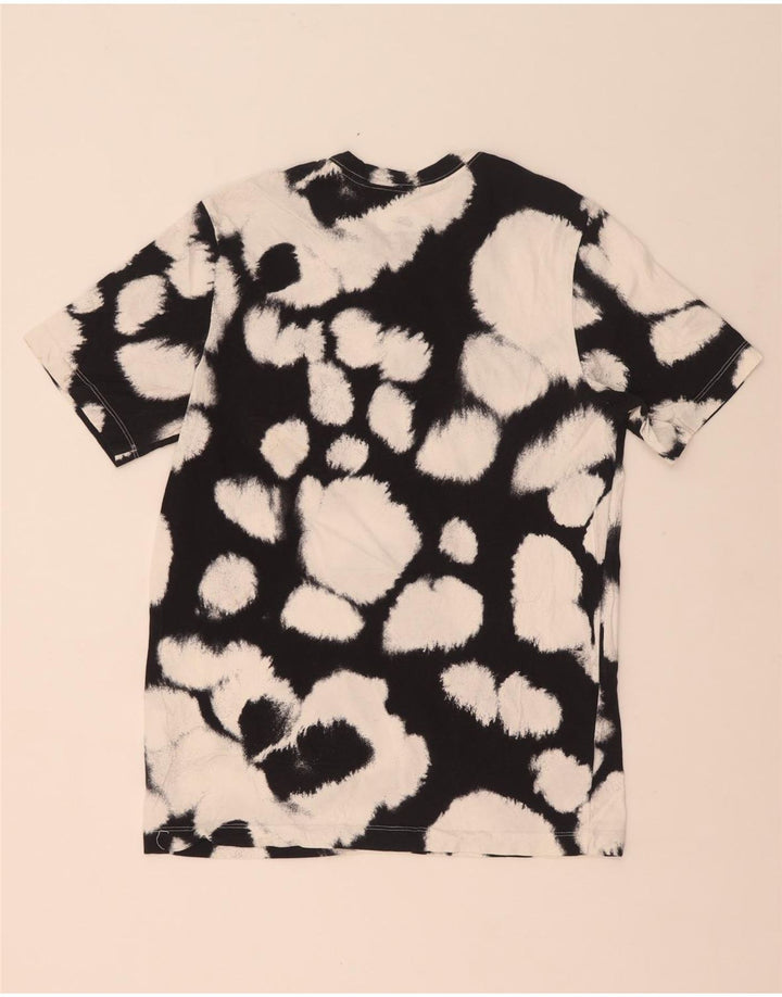Camiseta Nike Masculina Top Médio Preto Tie Dye Algodão