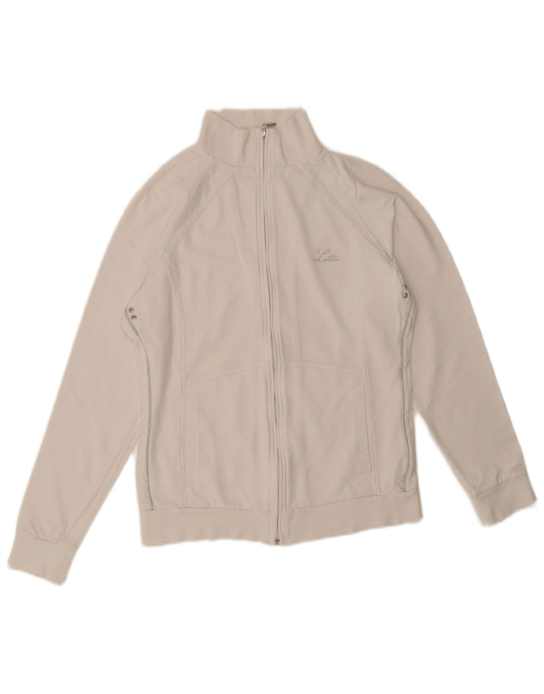Lotto Womens Tracksuit Top Jacket UK 14 Grande Branco