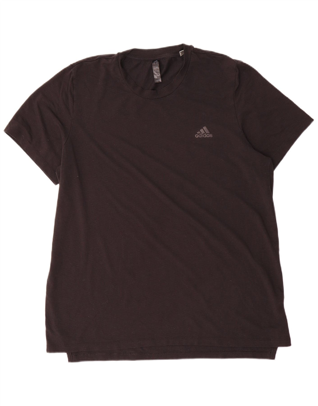 Camiseta masculina Adidas de manga curta Top XL preto poliéster