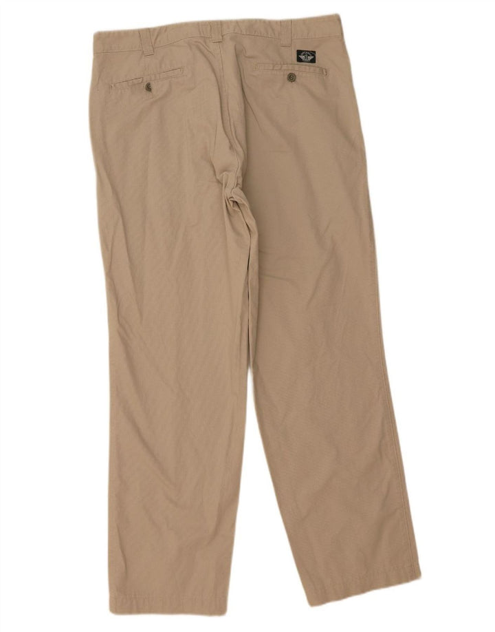 Calça chino reta masculina DOCKERS W38 L31 bege