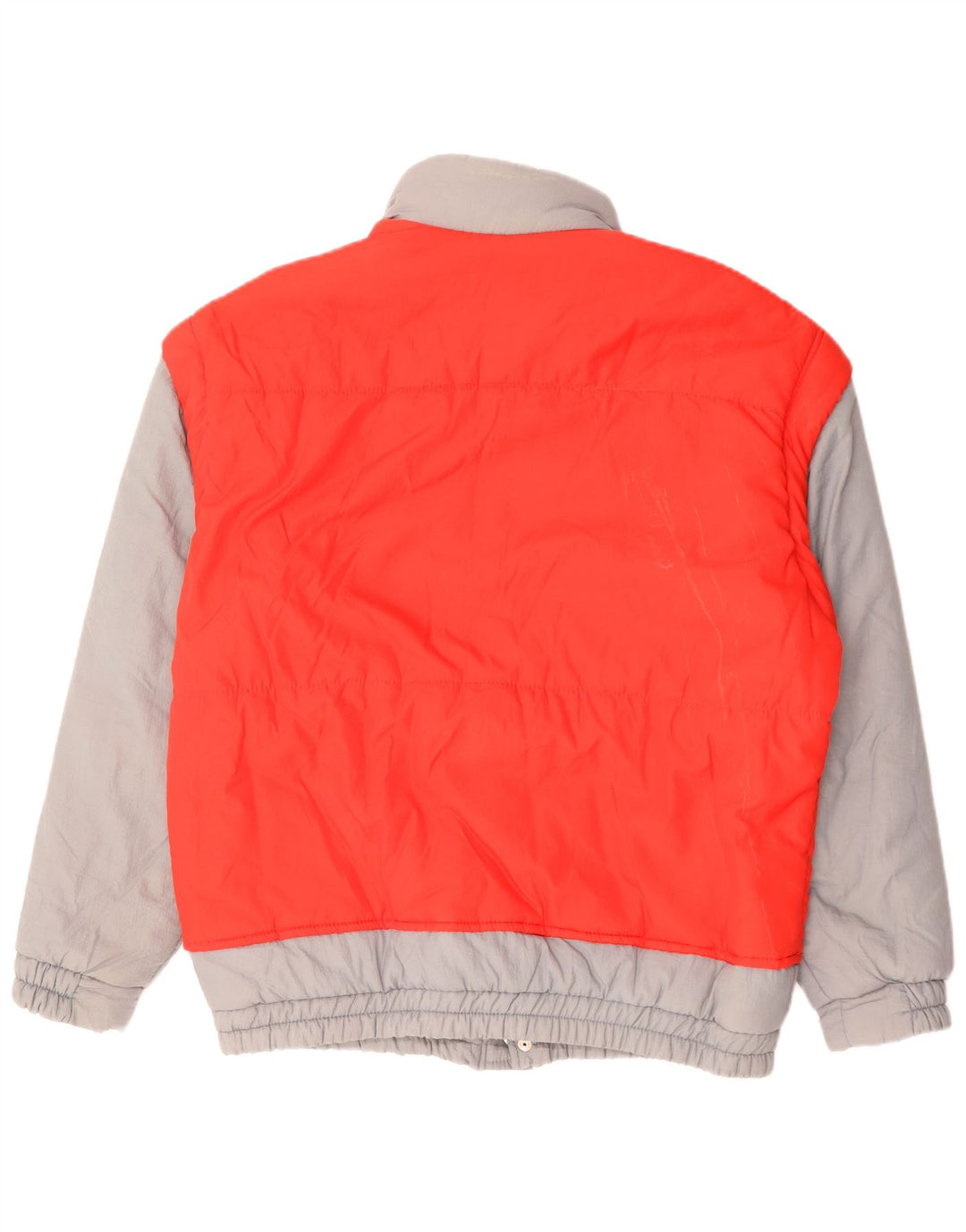 Jaqueta acolchoada masculina Carrera UK 40 grande poliamida colorblock vermelha