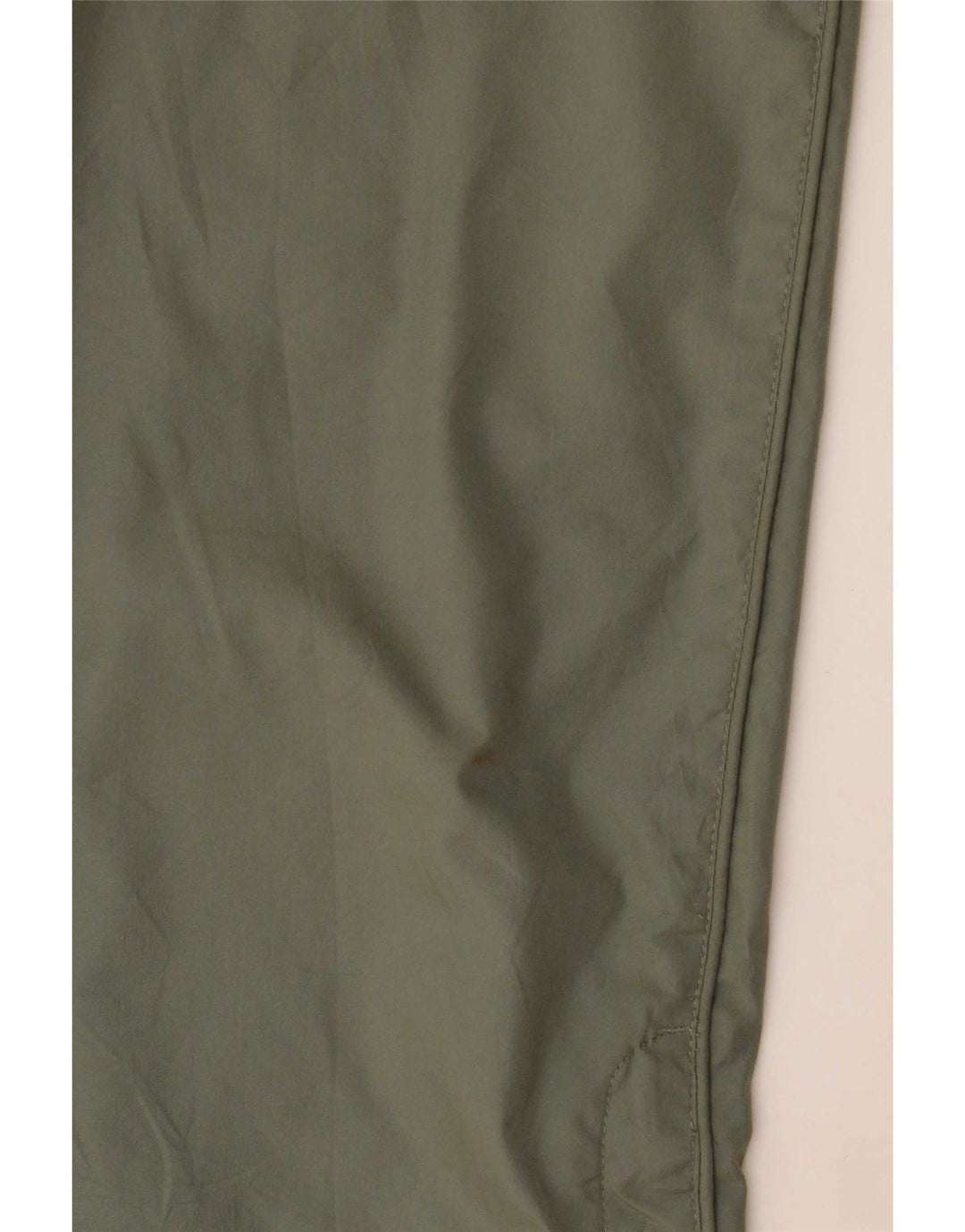 Calça de treino masculina Izod grande poliéster cáqui