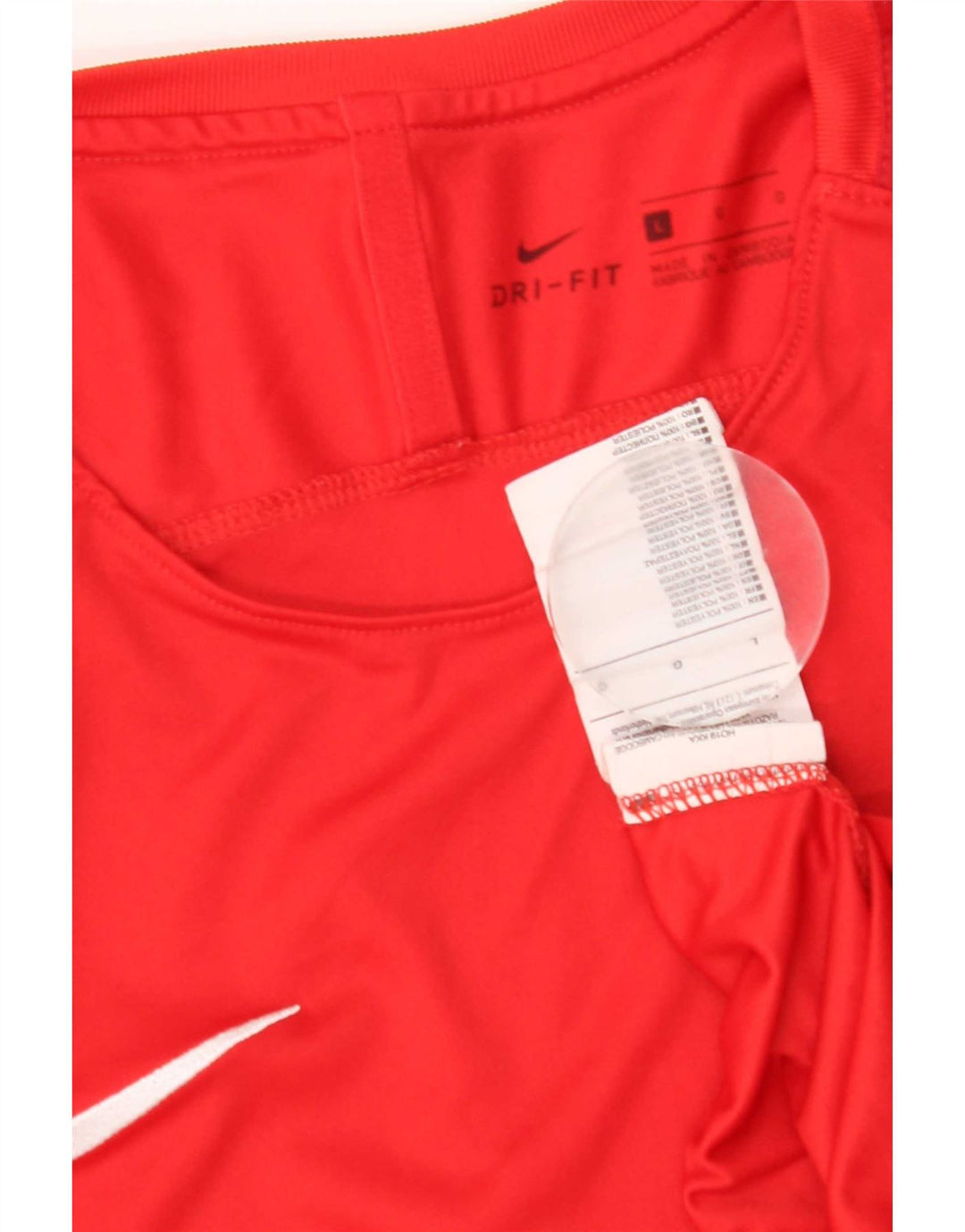 Camiseta Nike Masculina Dri Fit Top Grande Poliéster Vermelho