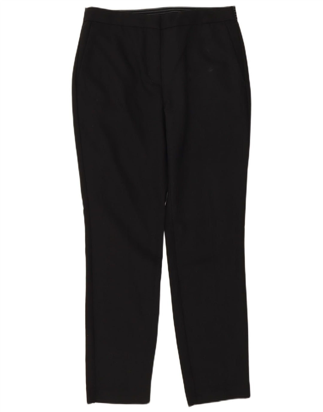 Zara Calça Chino Feminina Slim Médio W28 L28 Algodão Preto