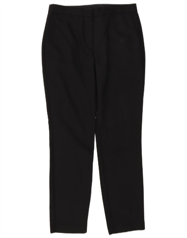 Zara Calça Chino Feminina Slim Médio W28 L28 Algodão Preto