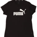 Puma Camiseta Feminina Graphic Top UK 14 Médio Preto