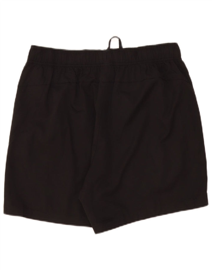 Shorts esportivos femininos Puma UK 14 grande poliéster preto