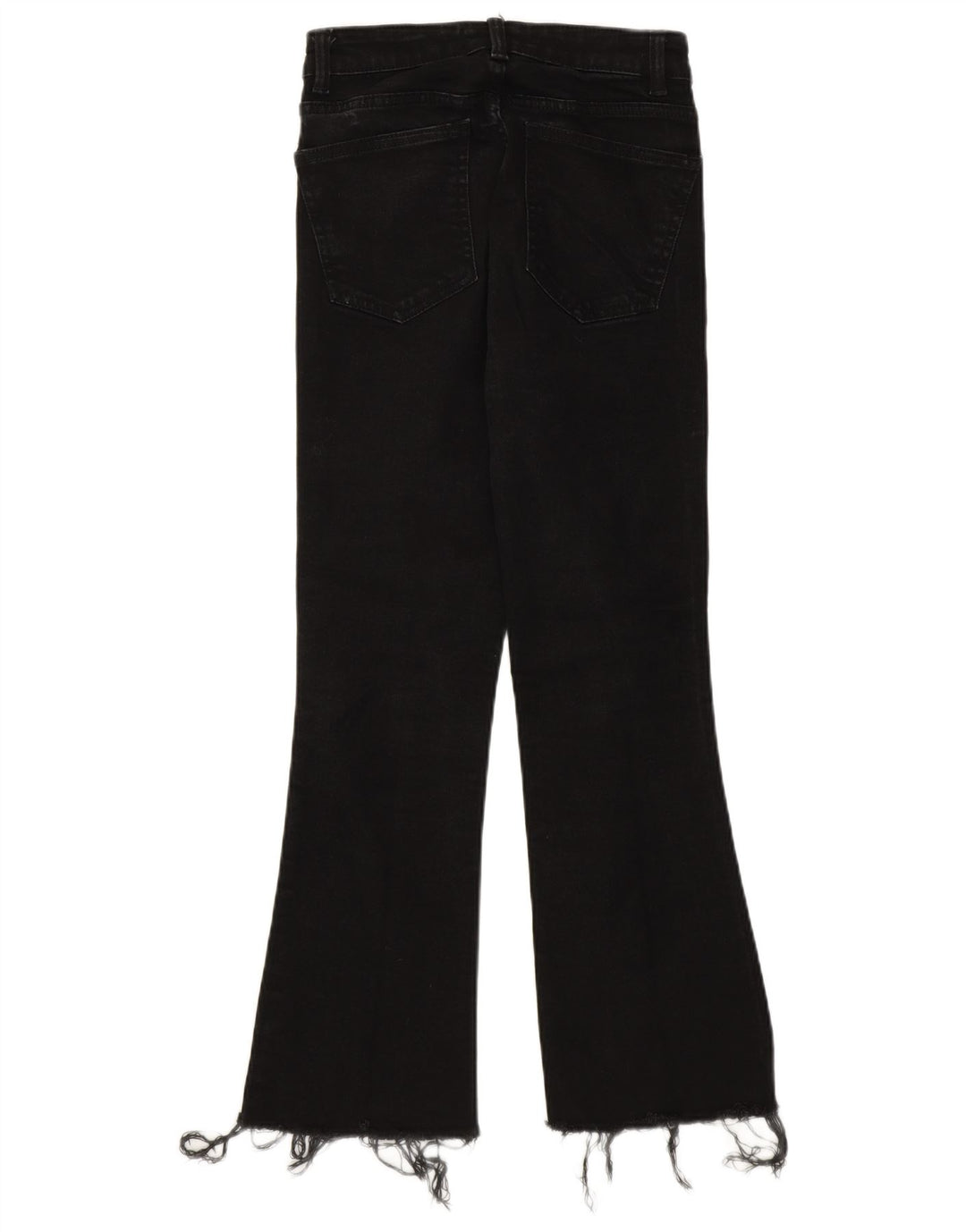 Calça jeans feminina Zara Bootcut EU 36 XS W26 L25 preta