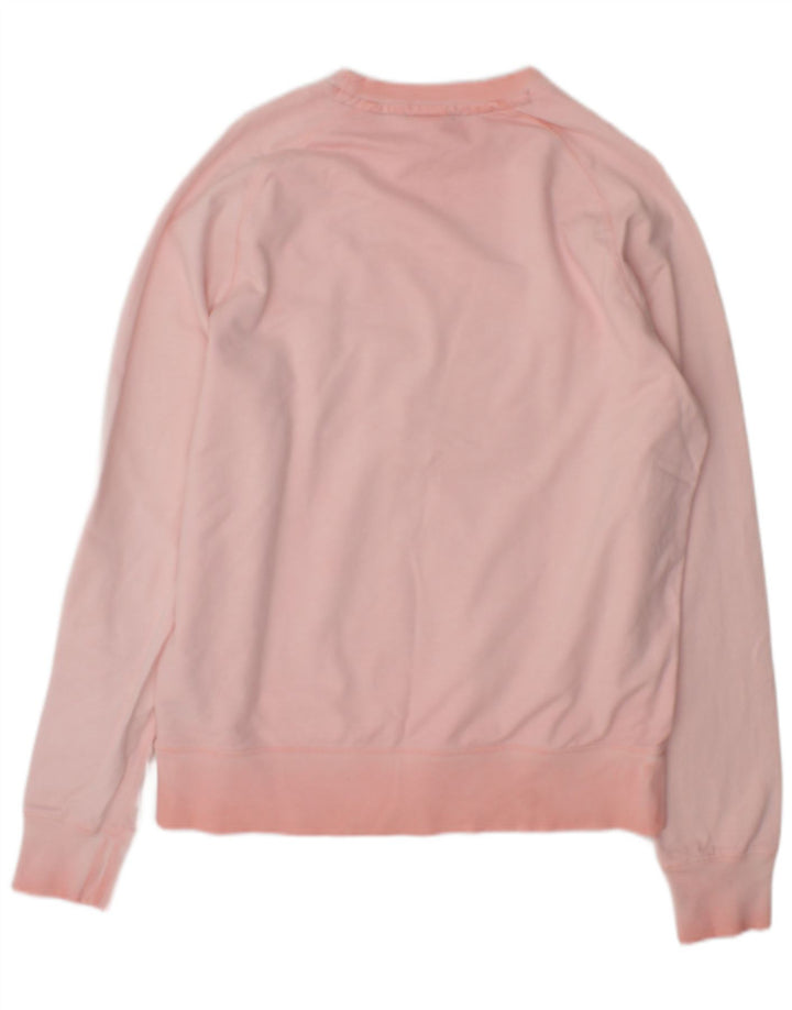 Moletom gráfico feminino Nike Jumper UK 14 médio rosa algodão