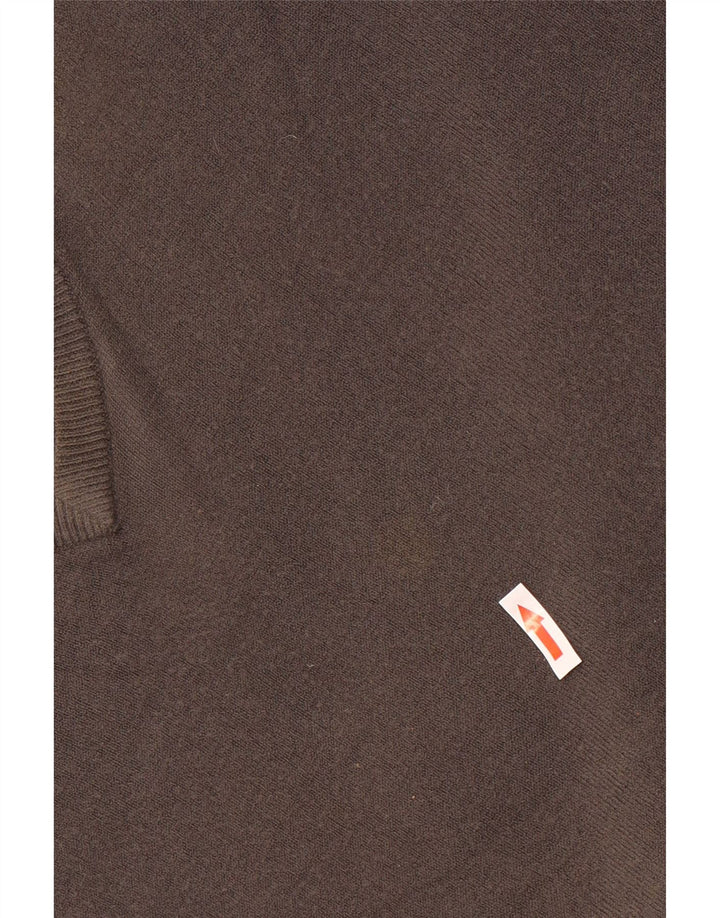 MARKS & SPENCER Suéter masculino com decote em V XL cinza acrílico