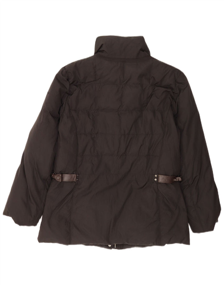 Jaqueta acolchoada feminina Geox UK 14 poliéster preto médio