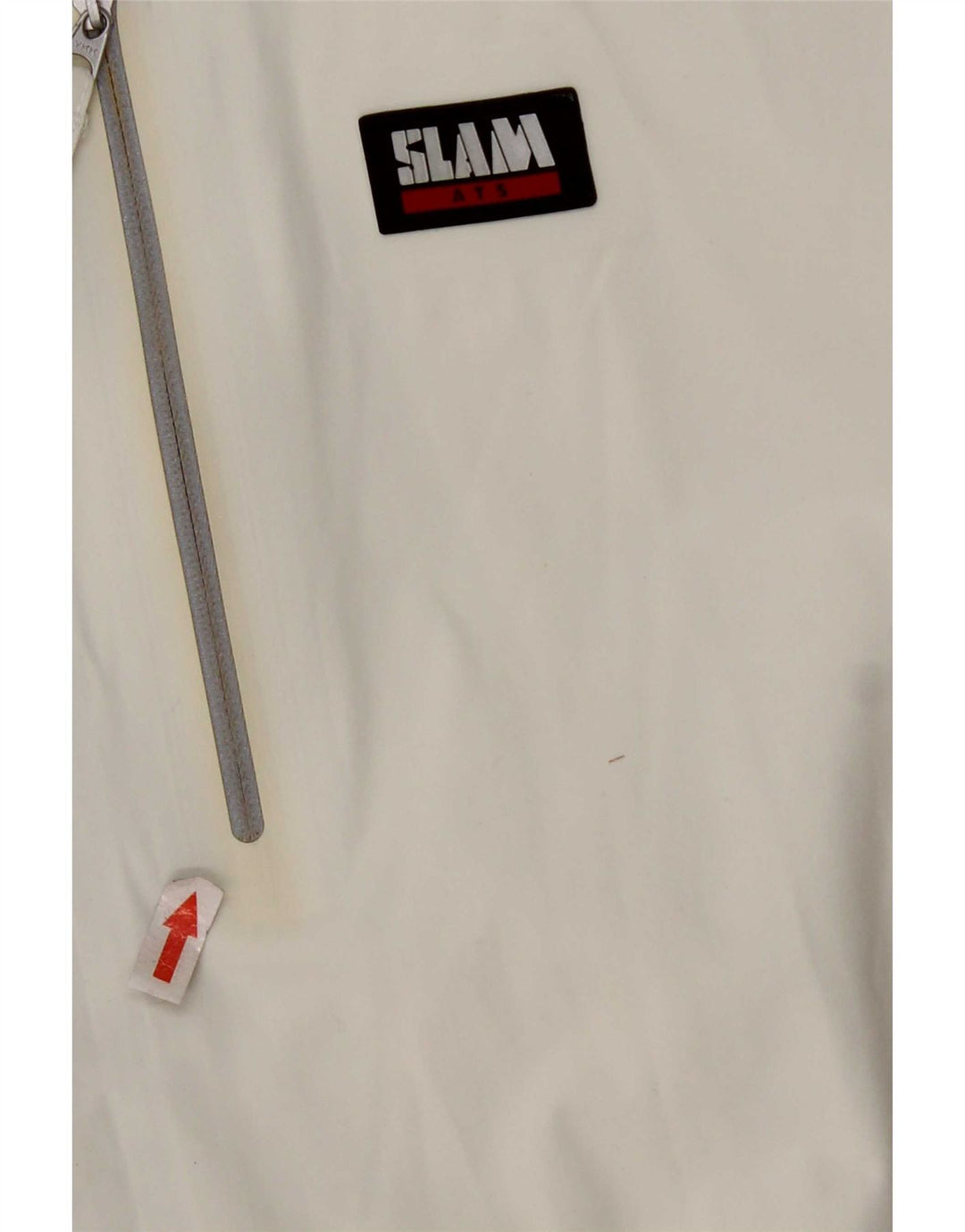 Jaqueta de chuva masculina Slam UK 44 2XL nylon branco