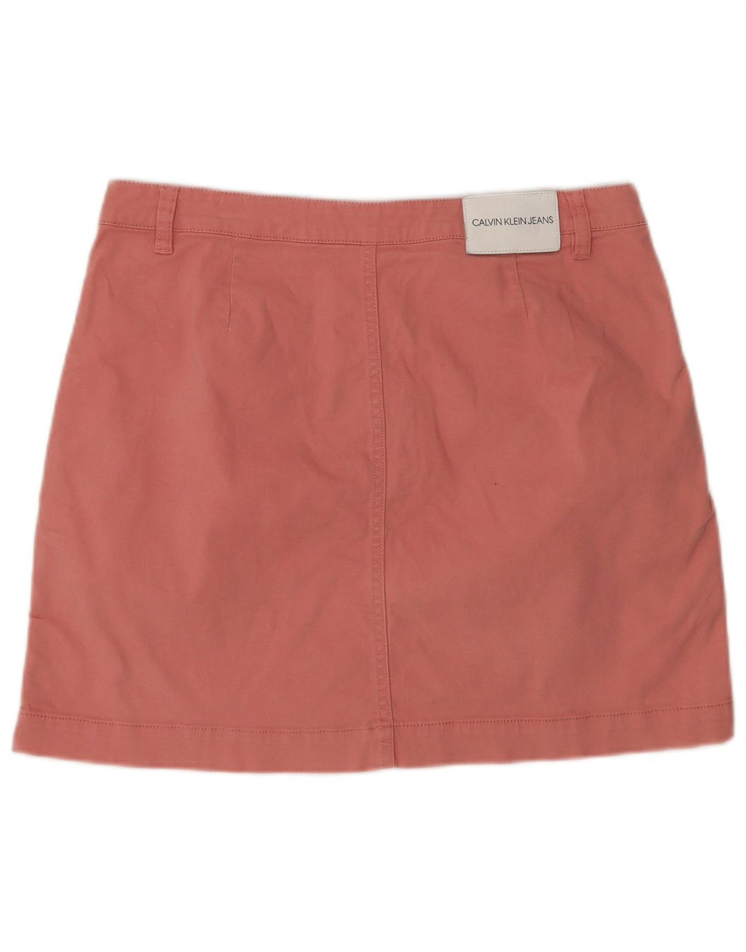 Mini saia feminina Calvin Klein grande W32 algodão rosa