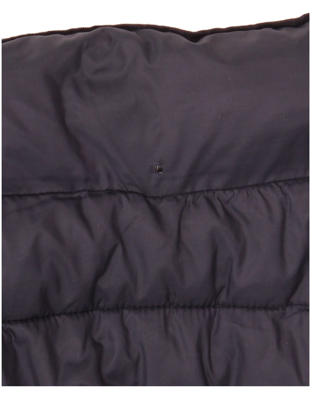 Casaco acolchoado feminino Monsoon UK 14 médio azul marinho nylon