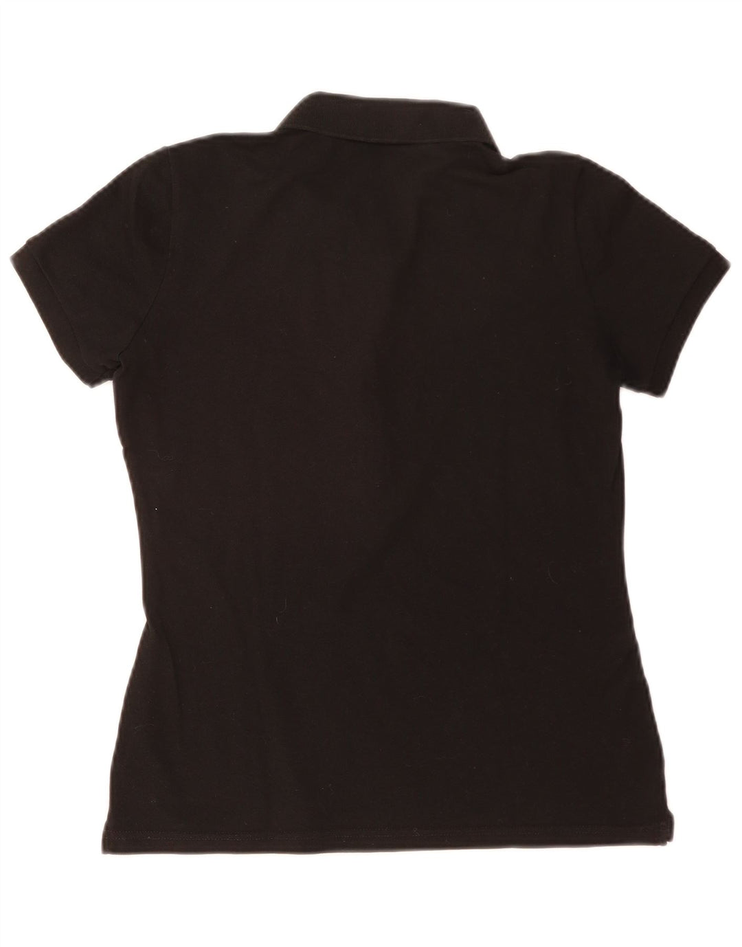 Camisa polo feminina Lacoste tamanho 42 grande algodão preto