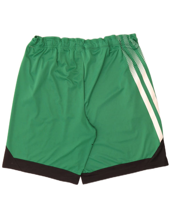 Adidas Mens Boston Celtics Sport Shorts XL Verde Colorblock Esportes