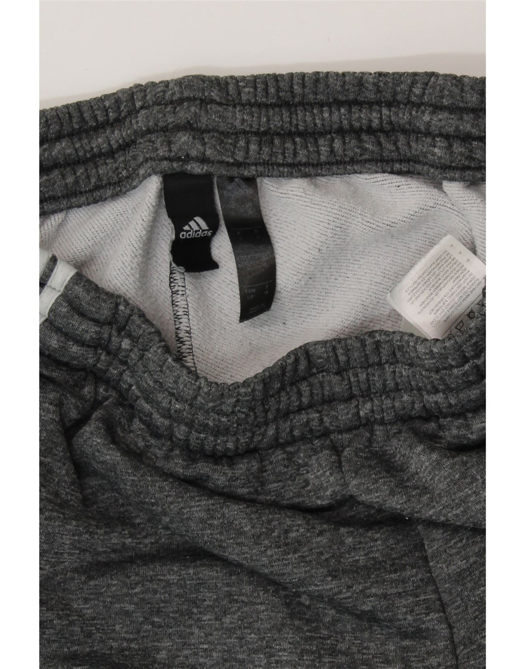 ADIDAS Mulheres Aeroready Calças de treino UK 8 Small Grey Colourblock