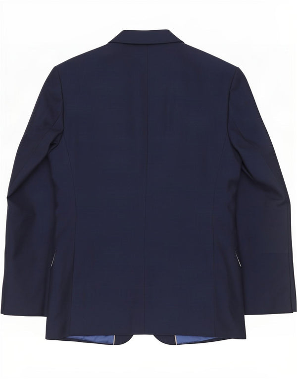 Jaqueta blazer masculina de 2 botões Marks & Spencer Reino Unido 38 azul marinho médio