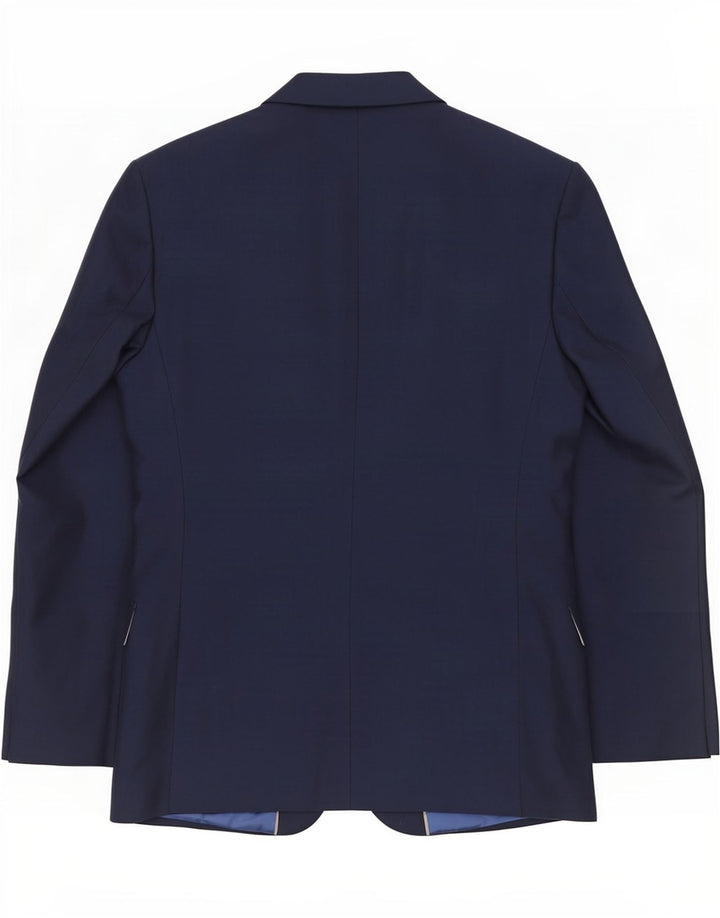 Jaqueta blazer masculina de 2 botões Marks & Spencer Reino Unido 38 azul marinho médio